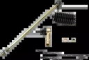 Moose Racing UTV ステアリング ラック タイロッド アセンブリ キット 左手 0430-0874 Moose Racing UTV Steering Rack Tie Rod Assembly Kits Left Hand 0430-0874