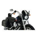 PUIG ウィンドシールド アナーキー ハーレー D. ソフテイル ローライダー FXLR 18-20 ブラック PUIG WINDSHIELD ANARCHY HARLEY D. SOFTAIL LOW RIDER FXLR 18-20 BLACK