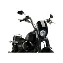 PUIG ウィンドシールド アナーキー ハーレー D. ダイナ ストリート ボブ FXDB/I 06-17 ブラック PUIG WINDSHIELD ANARCHY HARLEY D. DYNA STREET BOB FXDB/I 06-17 BLACK