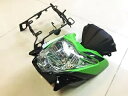 純正部品 OEM フロント ヘッドライト グリーン ランプ マスク フィット KAWASAKI Z125 PRO 2017-2024 GENUINE PART OEM FRONT HEADLIGHT GREEN LAMP MASK FIT KAWASAKI Z125 PRO 2017-2024