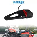 フェンダーリアテールライト ABS ユニバーサルブレーキストップライトホンダ VT750DCA に適合 Fender Rear Tail Light ABS U...