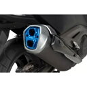 Puig エキゾーストエンドキャップ KYMCO AK 550 2017 - 2022 ブルー 9542A に対応 PUIG EXHAUST END CAP C...