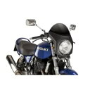 PUIG セミフェアリングスクリーン トライアンフ ストリート ツイン 900 2016 - 2022 ブラック 9515N PUIG SEMI FAIRING SCREEN FOR TRIUMPH STREET TWIN 900 2016 - 2022 BLACK 9515N(2)