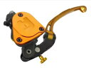 ACCOSSATO マスターシリンダー クラッチ ラジアル 19X20 ロングフォールディングレバー RST ゴールドキャップ ACCOSSATO MASTER...
