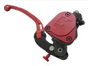 ACCOSSATO マスターシリンダー ラジアルブレーキ 19X19 ロングフォールディングレバー RST レッドキャップ ACCOSSATO MASTER C...