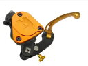 ACCOSSATO マスターシリンダー クラッチ PRS 調整可能 16X15-16-17 ショート NRST ゴールドキャップ ACCOSSATO MASTE...