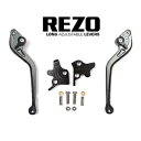 Rezo ロングチタンオートバイレバー Kawasaki KLE Versys 650 2007-2009用 Rezo Long Titanium Motorcycle Levers for Kawasaki KLE Versys 650 2007-2009(2)