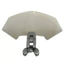 Voge 500 DSX 22用スモークユニバーサルクリップオンスクリーンエクステンション- Smoked Universal Clip On Screen Extension for Voge 500 DSX 22-(2)