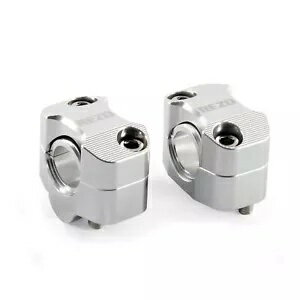 Rezo ߥ˥ 22mm-28.6mm С饤 С  DL 1000 V-Strom 13-19 Rezo Aluminium 22mm-28.6mm Bar Risers Silver for Suzuki DL 1000 V-Strom 13-19