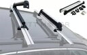 ユニバーサル スキー スノーボード ルーフ ラック キャリア 6 ペア スキーまたは 4 スノーボード 26 インチ用 Universal Ski Snowboard Roof Rack Carriers for 6 Pair Skis or 4 Snowboards 26"