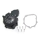 ブラック左エンジンステーターカバーシースルースズキ 06-24 GSXR 600/750 ガスケット Black Left Engine Stator Cover See Through For Suzuki 06-24 GSXR 600/750 gasket