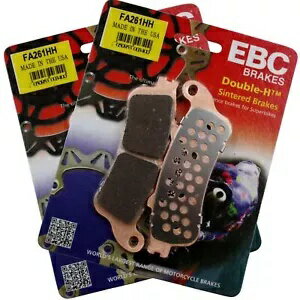 EBC FA261HH 焼結ブレーキパッド X2 ホンダ NT 700 V ドーヴィル 06-15 EBC FA261HH Sintered Brake Pads X2 for Honda NT 700 V Deauville 06-15