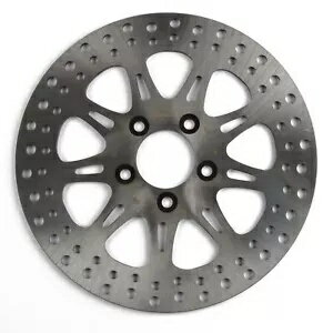Rezo ステンレススチール リアブレーキディスク ハーレーダビッドソン FLHTC 12-12用 Rezo Stainless Steel Rear Brake Disc for Harley-Davidson FLHTC 12-12