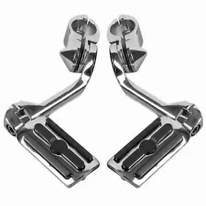 ˥С ϥ եåȥڥ եåȥ쥹 å ϡ졼ӥåɥ FXST 90-90 Universal Highway Footpegs Footrest Set for Harley-Davidson FXST 90-90
