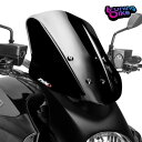 PUIG フロントガラス ネイキッド N.G.ドゥカティ ディアベル 2013 ブラックのツーリング- PUIG WINDSHIELD NAKED N.G. TOURING FOR DUCATI DIAVEL 2013 BLACK-(2)