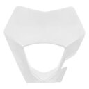 Acerbis ヘッドライトマスク ホワイト GAS GAS EC250 2022-2023 EC300 2021-2023用 Acerbis Headlight Mask White For GAS GAS EC250 2022-2023 EC300 2021-2023