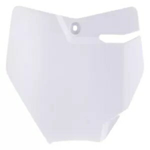 Acerbis եȥʥСץ졼 2020 ۥ磻 KTM 65 SX GAS GAS MC65 2016-2022 Acerbis Front Number Plate 2020 White For KTM 65 SX GAS GAS MC65 2016-2022