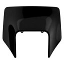 Polisport ヘッドライトマスクカバー ブラック HUSQVARNA FE TE用 Polisport Headlight Mask Cover Black For HUSQVARNA FE TE