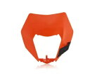 Acerbis ヘッドライトマスク オレンジ KTM 350 EXC-F 450 EXC-R用 Acerbis Headlight Mask Orange For KTM 350 EXC-F 450 EXC-R