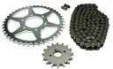 非 O リング チェーンとスプロケット セット スズキ GS450L 1985-1988 - GS 450L Non O-Ring Chain and Sprocket Set for Suzuki GS450L, 1985-1988 - GS 450L(2)