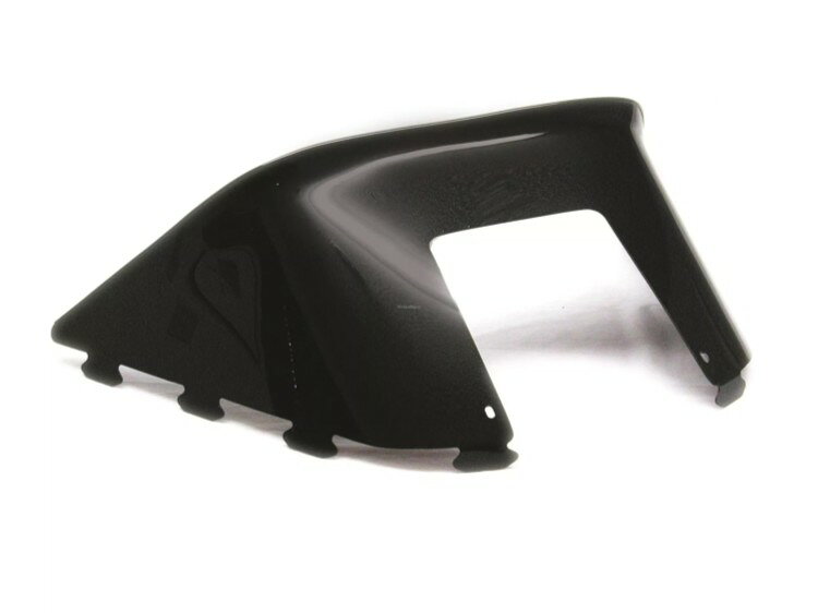 Polaris Indy XLT 600、1995-1997、9 インチ ソリッド ブラック フロントガラス - ...