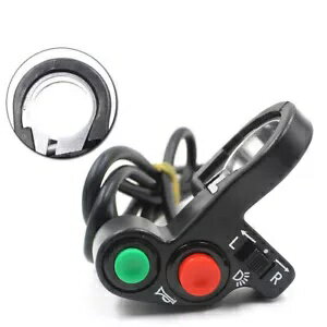 オートバイのハンドルバースイッチホーンターンシグナルオン/オフボタンライトスイッチATV Motorcycle Handlebar Switch Horn Turn Signals On/Off Button Light Switches ATV