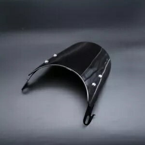 5-7 ''オートバイヘッドライトフロントガラスユニバーサルフロントガラスホンダカワサキ用 5-7'' Motorcycle Headlight Windshield Universal Windscreen For Honda Kawasaki