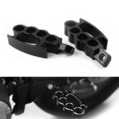 オートバイフットペグフットレストハーレーダイナスポーツスターXL1200ソフタイツーリング用 Motorcycl..