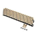 DID 520x110 HD VX ドライブ チェーン ゴールド/ブラック - Lexmoto LXR 125 18- DID 520x110 HD VX Drive Chain Gold/Black - Lexmoto LXR 125 18-(2)