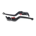 Evotech 折りたたみクラッチ/ブレーキレバーセット アプリリア RSV 1000 04-10用 Evotech Folding Clutch/Brake ...