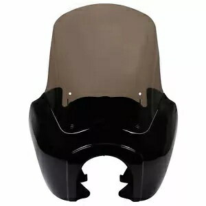 フロントフェアリング 15インチ スモークフロントガラス ハーレーダビッドソン XL 200X 14-17用 Front Fairing 15