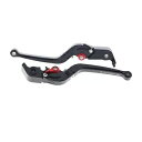 Evotech 折りたたみクラッチ/ブレーキレバーセット Ducati Streetfighter 1100 09-13 用 Evotech Folding C...