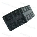 カスタムレザーシートグラデーションSステッチBRIDEレーシングファブリックメンズウォレット二つ折り Custom Leather Seat Gradation...
