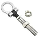 シルバー ヘビーデューティ牽引フック トヨタ Rav4 ヤリス プリウス カムリ、サイオン XD TC XB 用 Silver Heavy Duty Tow Hook for Toyota Rav4 Yaris Prius Camry ,Scion XD TC XB