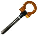 ゴールド折りたたみリングレーシングヘビーデューティ牽引フックアウディ A1 スポーツ 2010-up Gold Folding Ring Racing Heavy Duty Tow Hook for Audi A1 Sport 2010-up(2)
