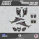 HONDA TRX90 TRX 90 (2006-2023) スイフトスモーク用グラフィックスキット Graphics Kit for HONDA TRX90 TRX 90 (2006-2023) Swift-Smoke(2)