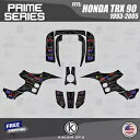 HONDA TRX90 TRX 90 16 MIL (1993-2005) Prime-Smoke 用グラフィックスキット Graphics Kit for HONDA TRX90 TRX 90 16 MIL (1993-2005) Prime-Smoke(2)