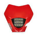 アセルビス 2895690004 ヘッドライトマスク VSL ガスレッド Acerbis 2895690004 Headlight Mask Vsl Gas Red