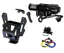 KFI AS-50WX 5000ポンド幅合成ウインチ & マウントキット Arctic Cat Wildcat XX 1000 KFI AS-50WX 5000...