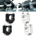 Arctic Cat 1000 Thundercat 全年式に適合 ハンドルバー バーマウント ライザー クランプ Fit For Arctic Cat 1000 Thundercat All Years Handlebar Bar Mount Risers Clamps(2)