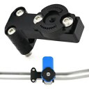ホンダ CB500F/X CB600F Hornet599 CB650F 互換クアッドロック GPS ブラケットに適合 Fit For Honda CB500F/X CB600F Hornet599 CB650F Compatible Quad Lock GPS Bracket(2)