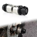 ヤマハ FZR 600 1989-1999 YBR 125 2000-2017 アクスルスライダー クラッシュパッドに適合。 Fit For Yamaha FZR 600 1989-1999 YBR 125 2000-2017 Axle Sliders Crash Pads(2)