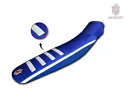 ヤマハ YZF 450 2018-2022 JN デザイン シートカバー ホワイト & ブルー 362 Yamaha YZF 450 2018-2022 JN-Design Seat Cover White & Blue 362(2)