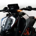 KTM 390 フロント ウインカー 2017-現在 New Rage Cycles KTM 390 Front Turn Signals 2017-Prese...