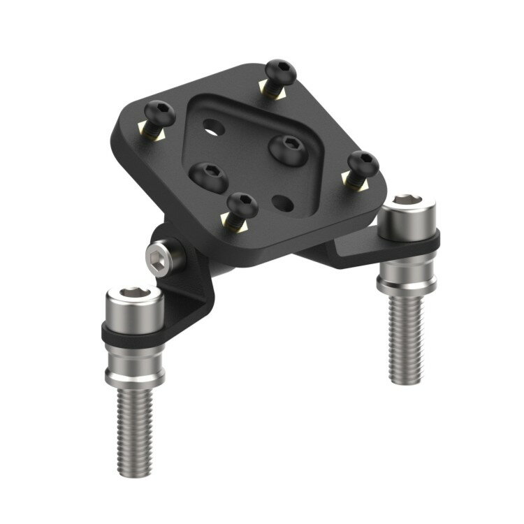 EP Garmin 互換ハンドルバー クランプ Sat Nav マウント - Triumph Bobber ブラック 2017+ EP Garmin Compatible Handlebar Clamp Sat Nav Mount - Triumph Bobber Black 2017+