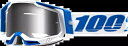 100% Racecraft 2 ゴーグル 50121-261-01 Isola - フラッシュ シルバー 100% Racecraft 2 Goggles 50121-261-01 Isola - Flash Silver