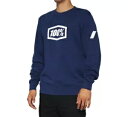 100% メンズ アイコン クルーネック 20026-00016 100% Men's Icon Crewneck 20026-00016