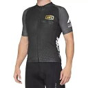 100% Exceeda ジャージ半袖 L ブラック/チャコール 100% Exceeda Jersey Short Sleeve Large Black/Ch...