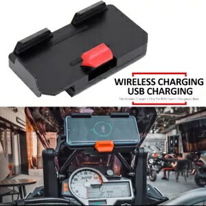 ワイヤレス充電器 BMW R1200GS R1250GS F850GS 携帯電話ナビゲーションブラケット Wireless Charger Fo..