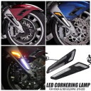 ダートバイクホンダゴールドウィング GL1800 F6B LED フロントフォークマウントドライビングライト Dirt Bike For Honda Goldwing GL1800 F6B LED Front Fork Mounted Driving Lights(2)